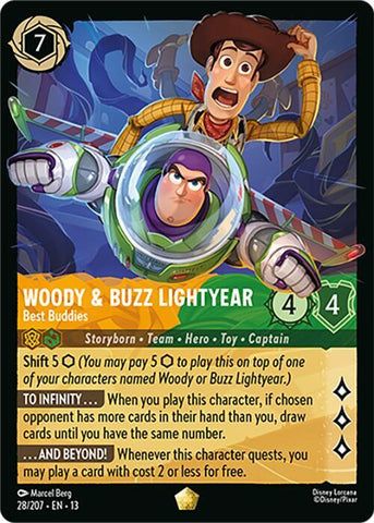 Woody & Buzz Lightyear - Best Buddies (Attack of the Vine!)(13-28/204)(L)
