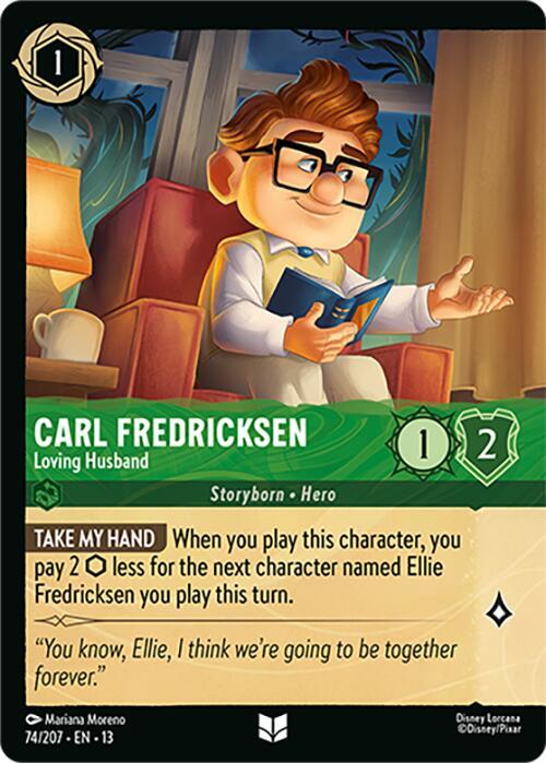 Carl Fredricksen - Loving Husband (Foil) (Cold Foil) (Attack of the Vine!)(13-74/204)(UN)