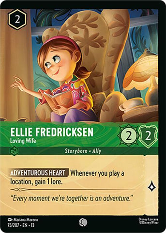 Ellie Fredricksen - Loving Wife (Foil) (Cold Foil) (Attack of the Vine!)(13-75/204)(C)