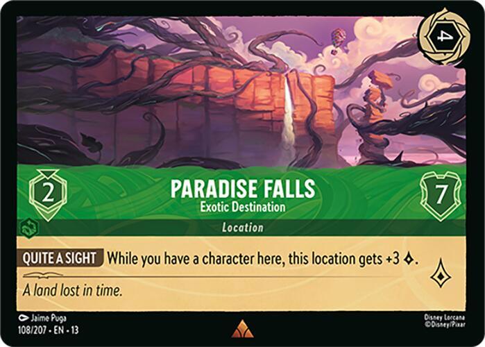 Paradise Falls - Exotic Destination (Attack of the Vine!)(13-108/204)(R)