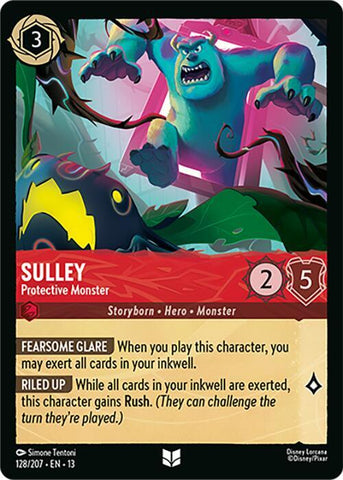 Sulley - Protective Monster (Attack of the Vine!)(13-128/204)(UN)