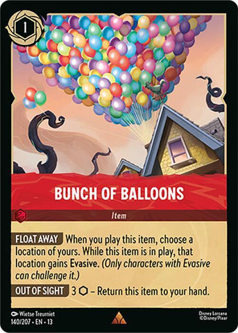 Bunch of Balloons (Attack of the Vine!)(13-140/204)(R)