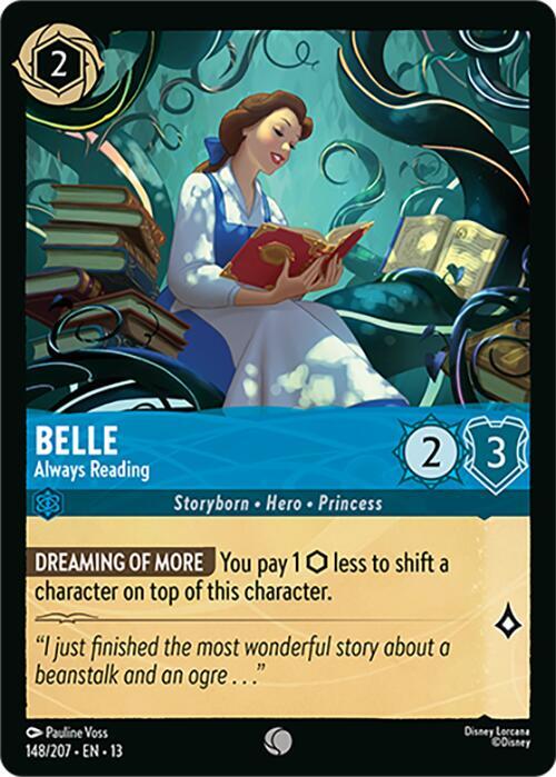 Belle - Always Reading (Attack of the Vine!)(13-148/204)(C)