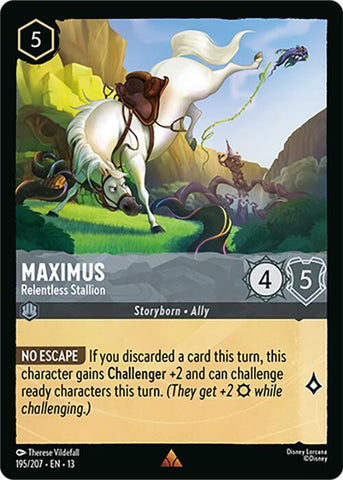 Maximus - Relentless Stallion (Attack of the Vine!)(13-195/204)(R)