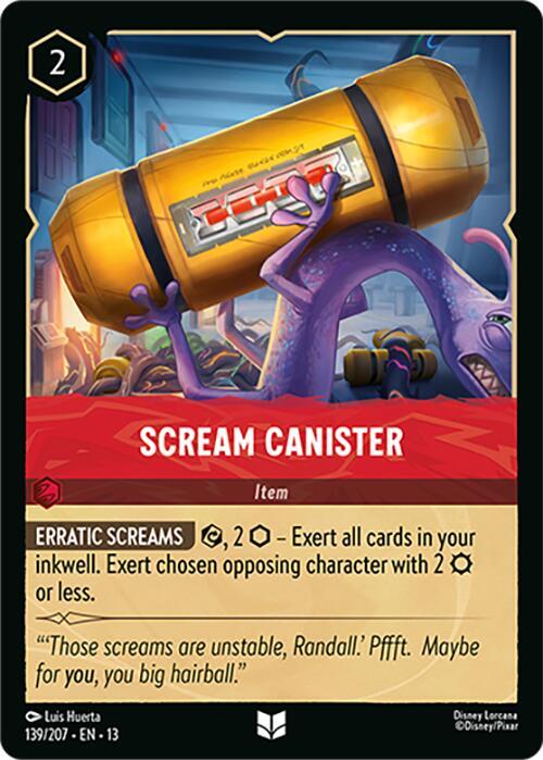 Scream Canister (Cold Foil) (Attack of the Vine!)(13-139/204)(UN)