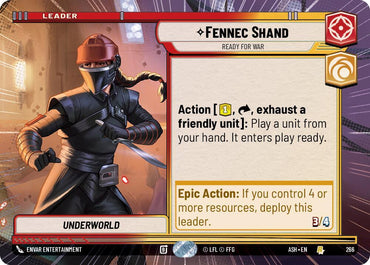 Fennec Shand - Ready for War (Hyperspace) (Ashes of the Empire)(ASH-266)(R)