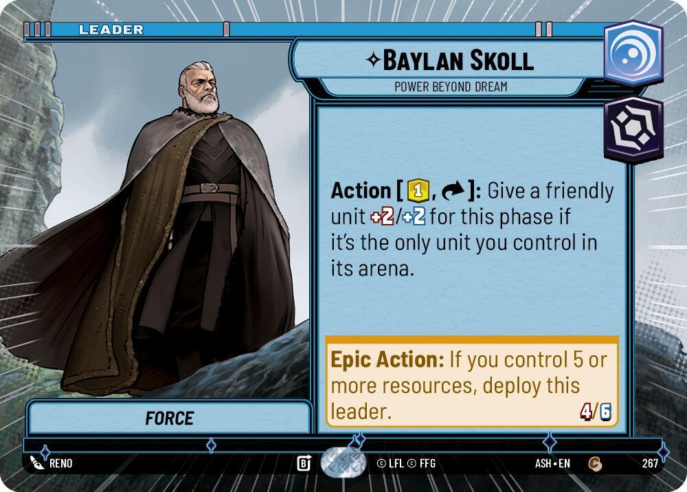 Baylan Skoll - Power Beyond Dream (Hyperspace) (Ashes of the Empire)(ASH-267)(C)