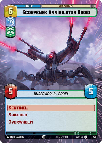 Scorpenek Annihilator Droid (Hyperspace) (Ashes of the Empire)(ASH-293)(U)