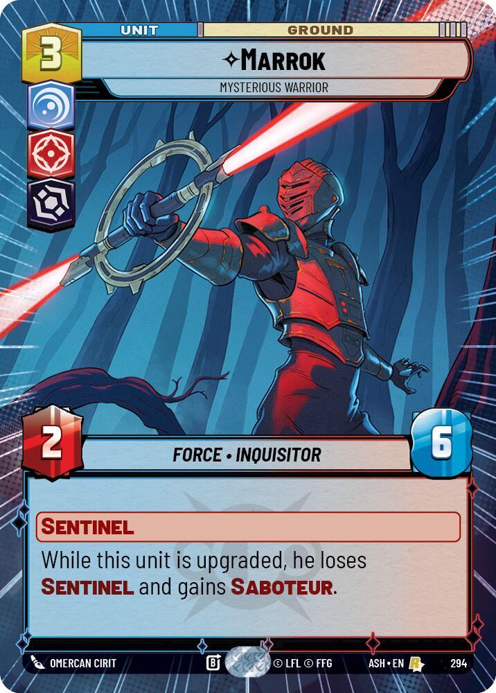 Marrok - Mysterious Warrior (Hyperspace) (Ashes of the Empire)(ASH-294)(R)