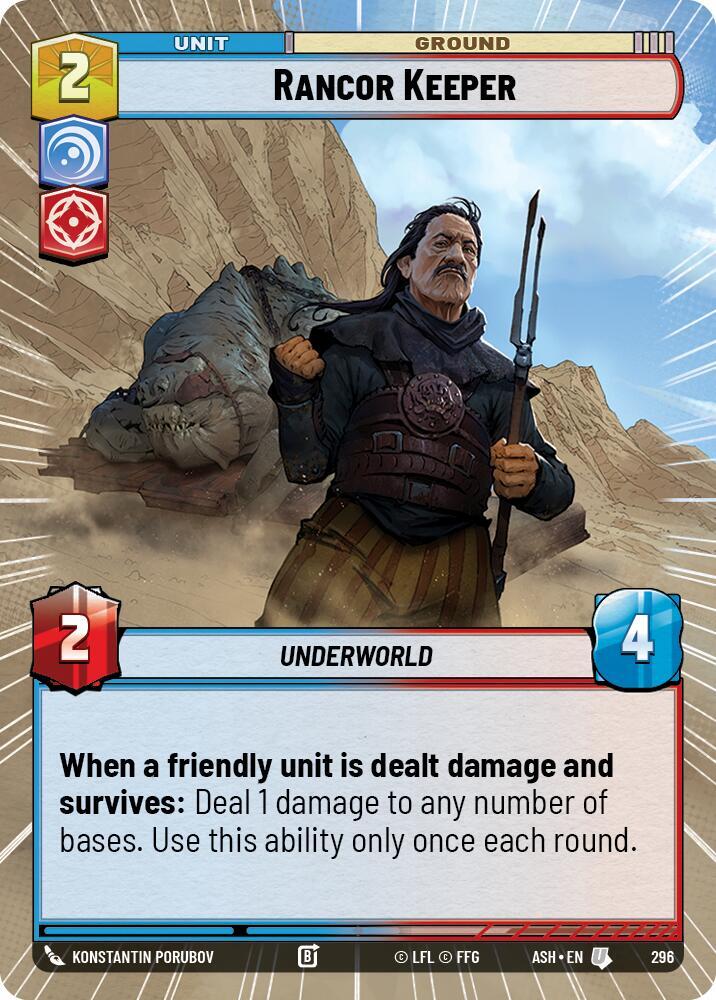 Rancor Keeper (Hyperspace) (Ashes of the Empire)(ASH-296)(U)
