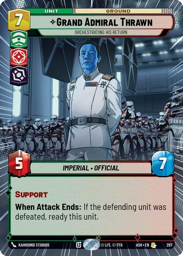 Grand Admiral Thrawn - Orchestrating His Return (Hyperspace) (Ashes of the Empire)(ASH-297)(R)
