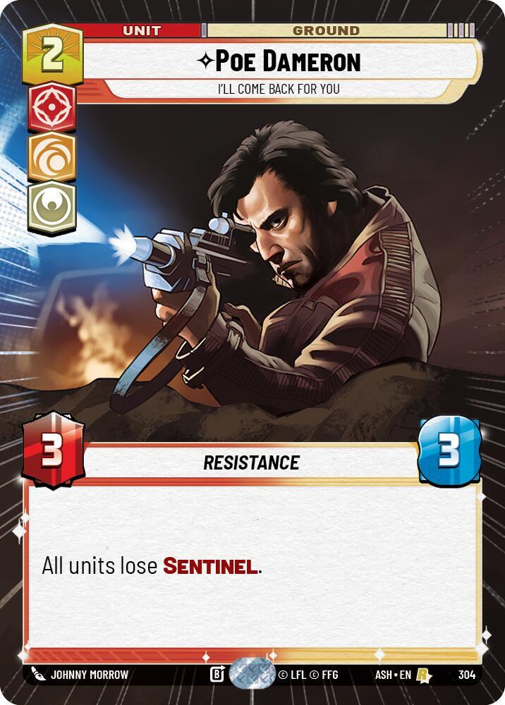 Poe Dameron - I'll Come Back For You (Hyperspace) (Ashes of the Empire)(ASH-304)(R)