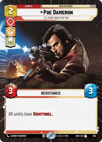 Poe Dameron - I'll Come Back For You (Hyperspace) (Ashes of the Empire)(ASH-304)(R)