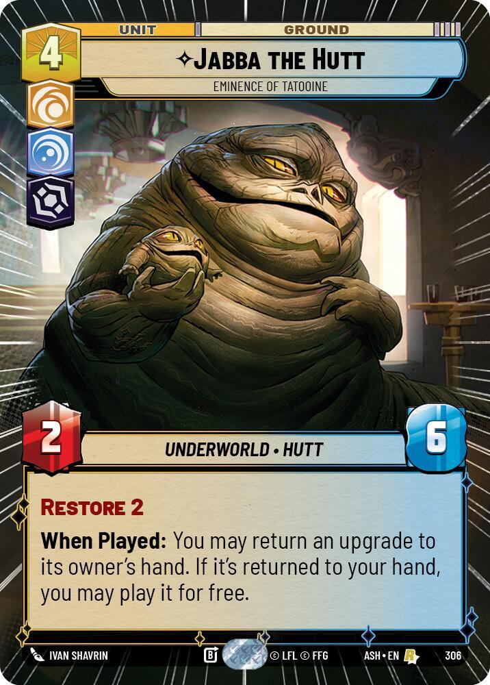 Jabba the Hutt - Eminence of Tatooine (Hyperspace) (Ashes of the Empire)(ASH-306)(R)