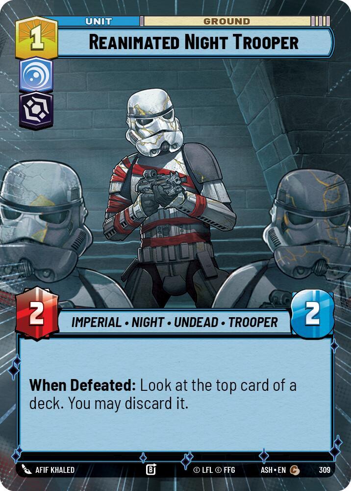 Reanimated Night Trooper (Hyperspace) (Ashes of the Empire)(ASH-309)(C)