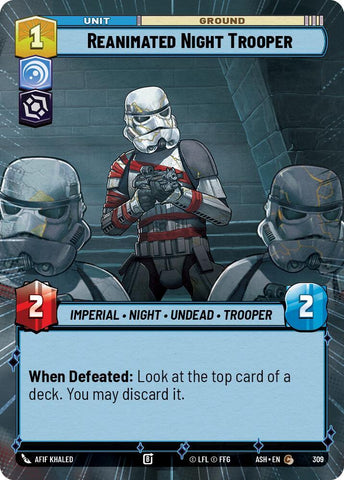 Reanimated Night Trooper (Hyperspace) (Ashes of the Empire)(ASH-309)(C)