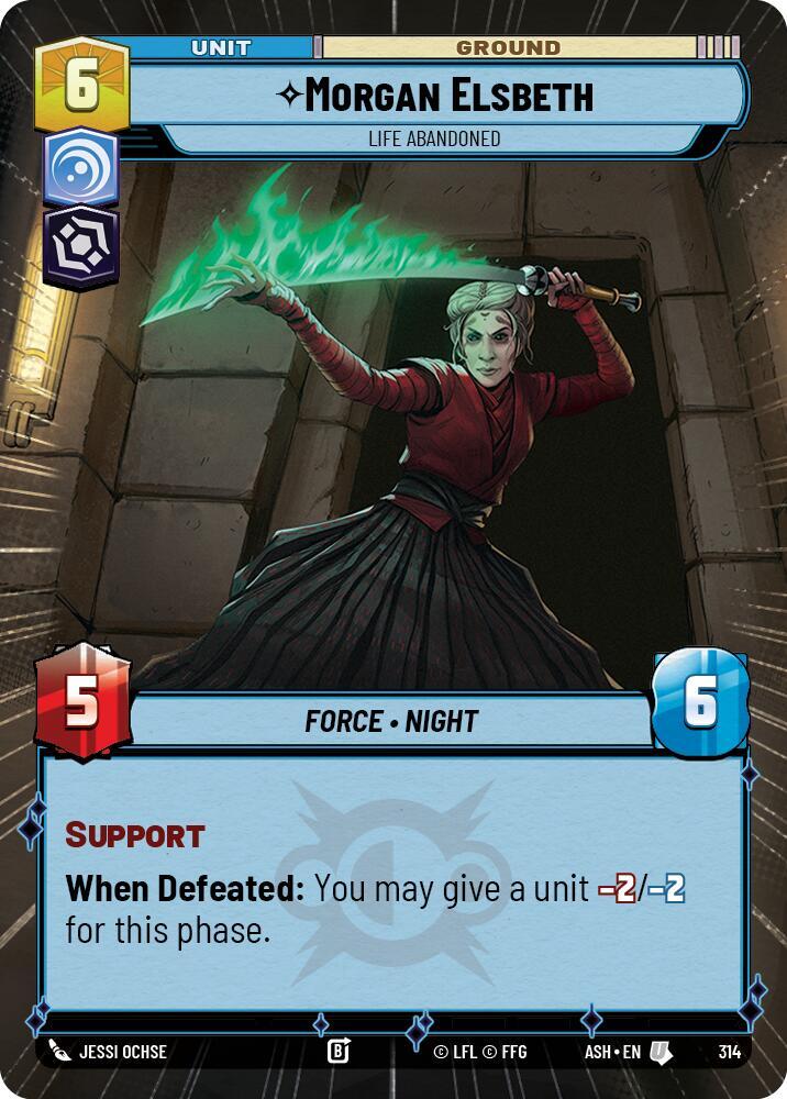 Morgan Elsbeth - Life Abandoned (Hyperspace) (Ashes of the Empire)(ASH-314)(U)