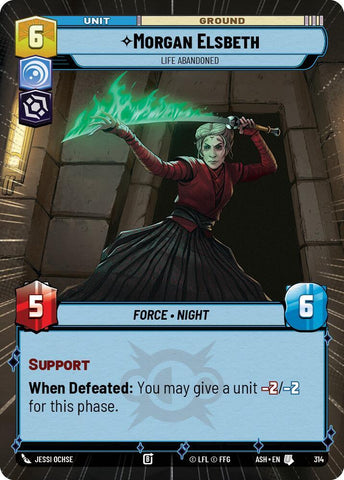 Morgan Elsbeth - Life Abandoned (Hyperspace) (Ashes of the Empire)(ASH-314)(U)