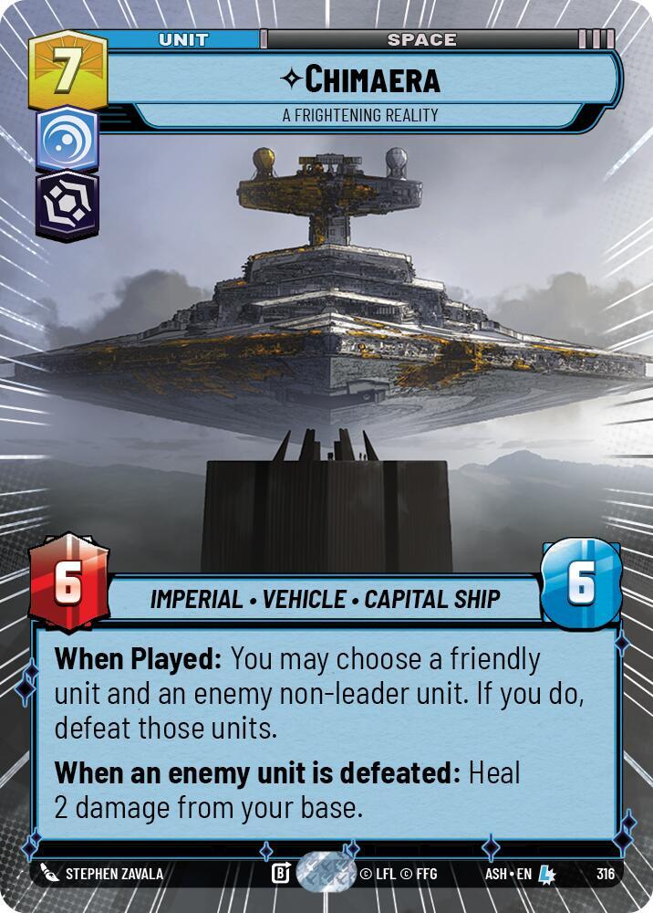 Chimaera - A Frightening Reality (Hyperspace) (Ashes of the Empire)(ASH-316)(L)