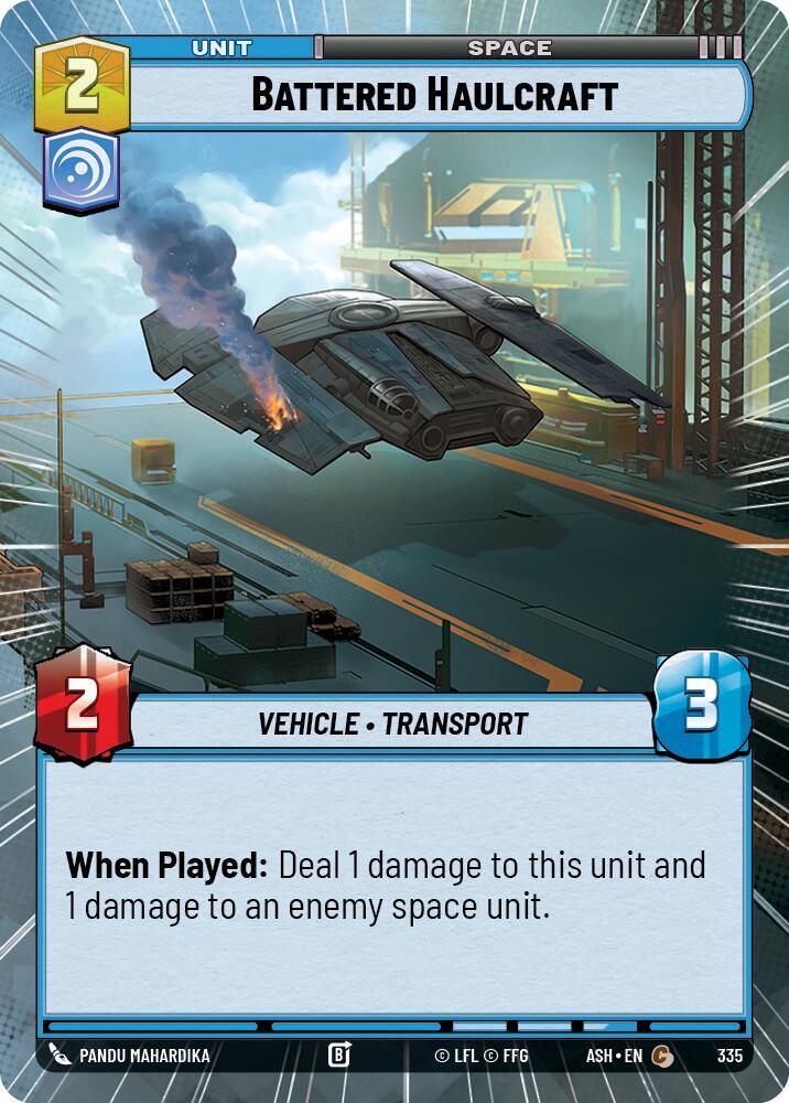 Battered Haulcraft (Hyperspace) (Ashes of the Empire)(ASH-335)(C)