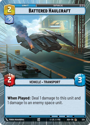 Battered Haulcraft (Hyperspace) (Ashes of the Empire)(ASH-335)(C)