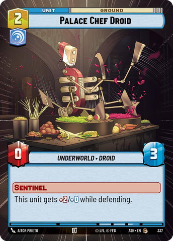 Palace Chef Droid (Hyperspace) (Ashes of the Empire)(ASH-337)(C)