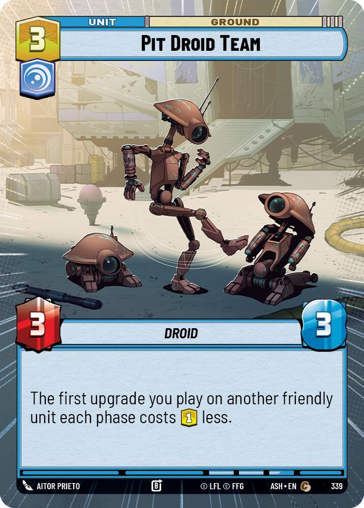 Pit Droid Team (Hyperspace) (Ashes of the Empire)(ASH-339)(C)