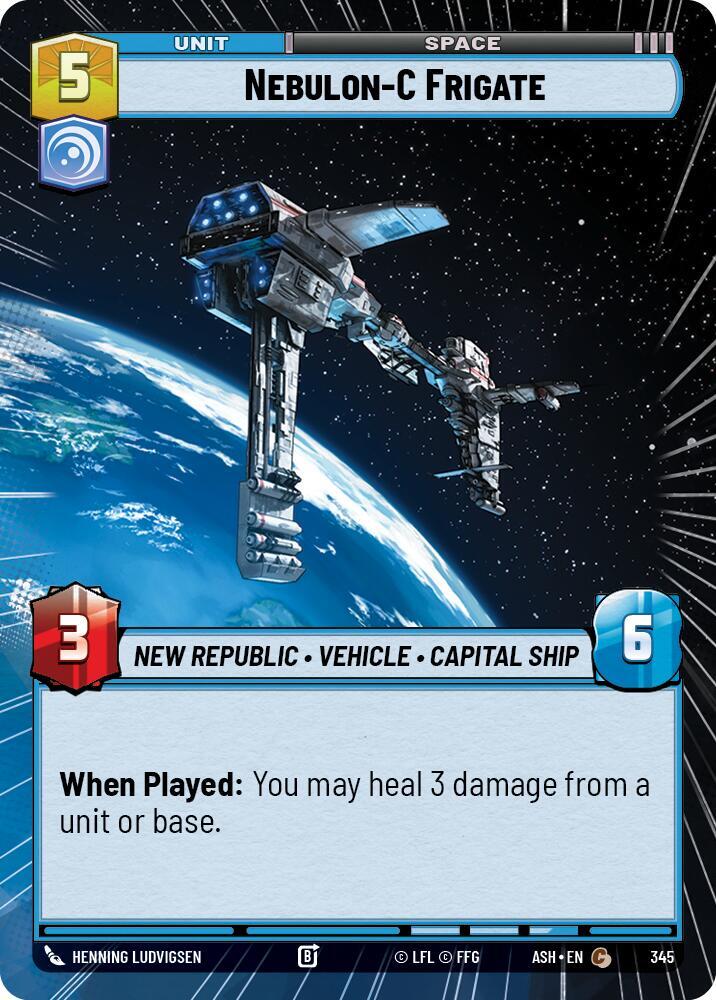 Nebulon-C Frigate (Hyperspace) (Ashes of the Empire)(ASH-345)(C)
