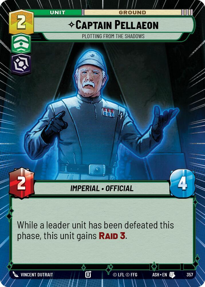 Captain Pellaeon - Plotting from the Shadows (Hyperspace) (Ashes of the Empire)(ASH-357)(U)