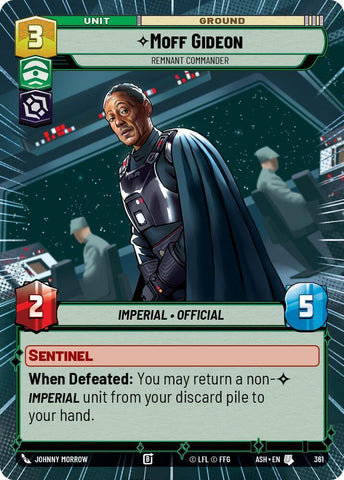 Moff Gideon - Remnant Commander (Hyperspace) (Ashes of the Empire)(ASH-361)(U)