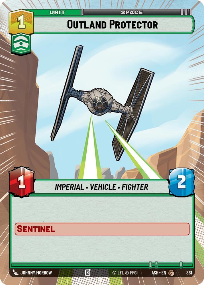 Outland Protector (Hyperspace) (Ashes of the Empire)(ASH-381)(C)