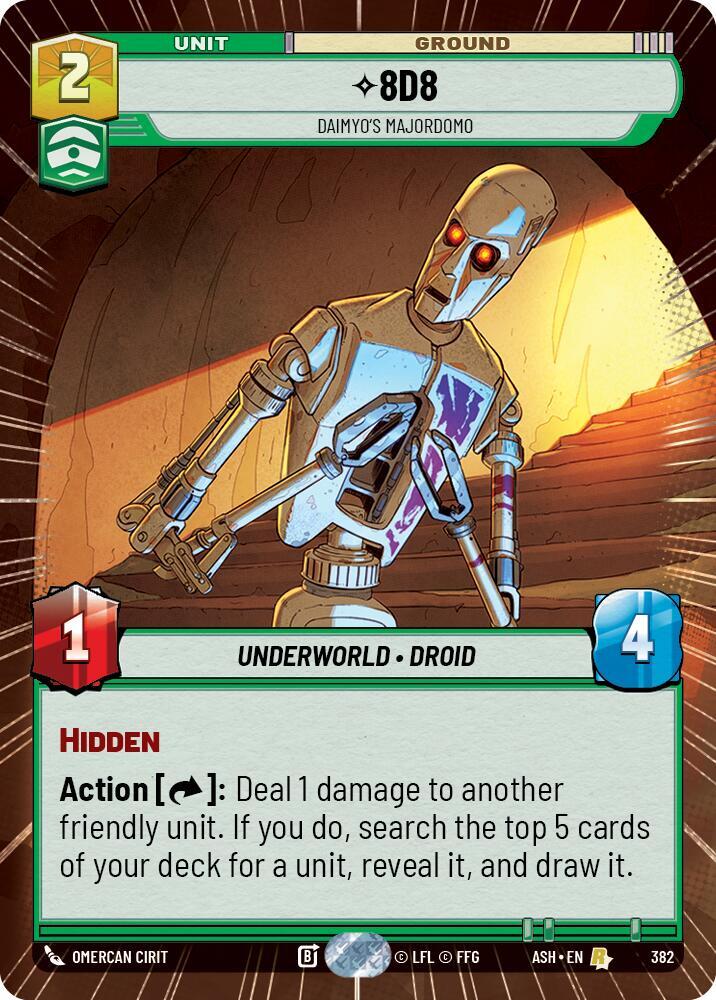 8D8 - Daimyo's Majordomo (Hyperspace) (Ashes of the Empire)(ASH-382)(R)