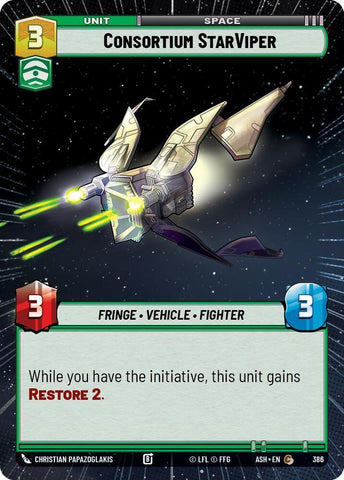Consortium StarViper (Hyperspace) (Ashes of the Empire)(ASH-386)(C)