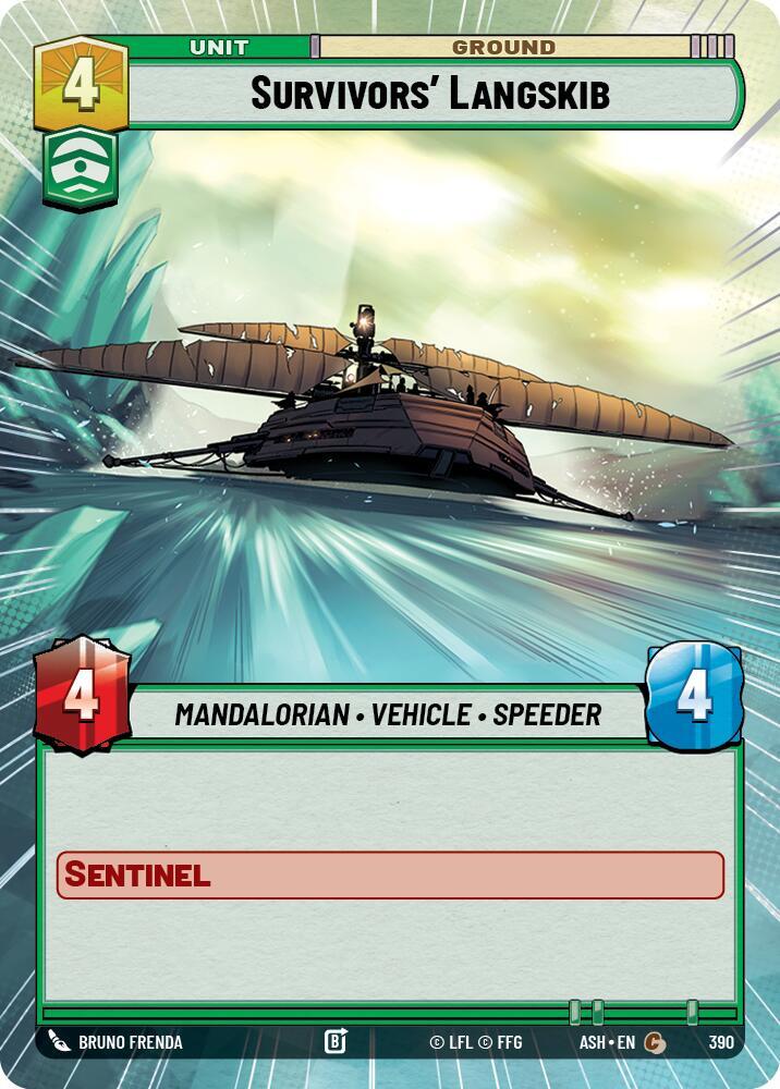 Survivors' Langskib (Hyperspace) (Ashes of the Empire)(ASH-390)(C)