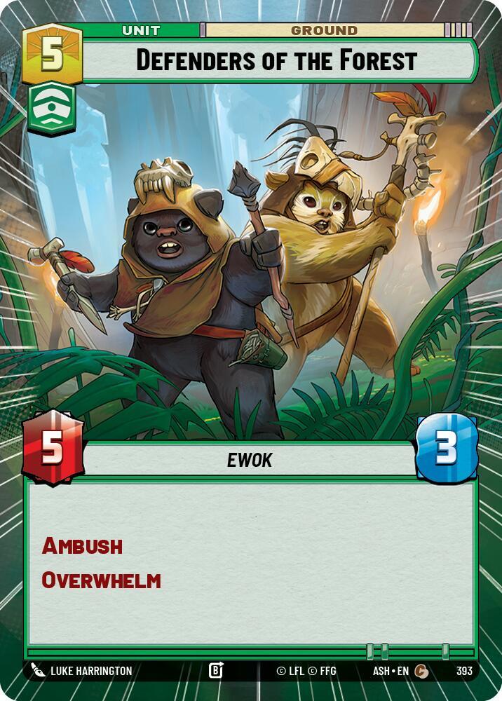 Defenders of the Forest (Hyperspace) (Ashes of the Empire)(ASH-393)(C)