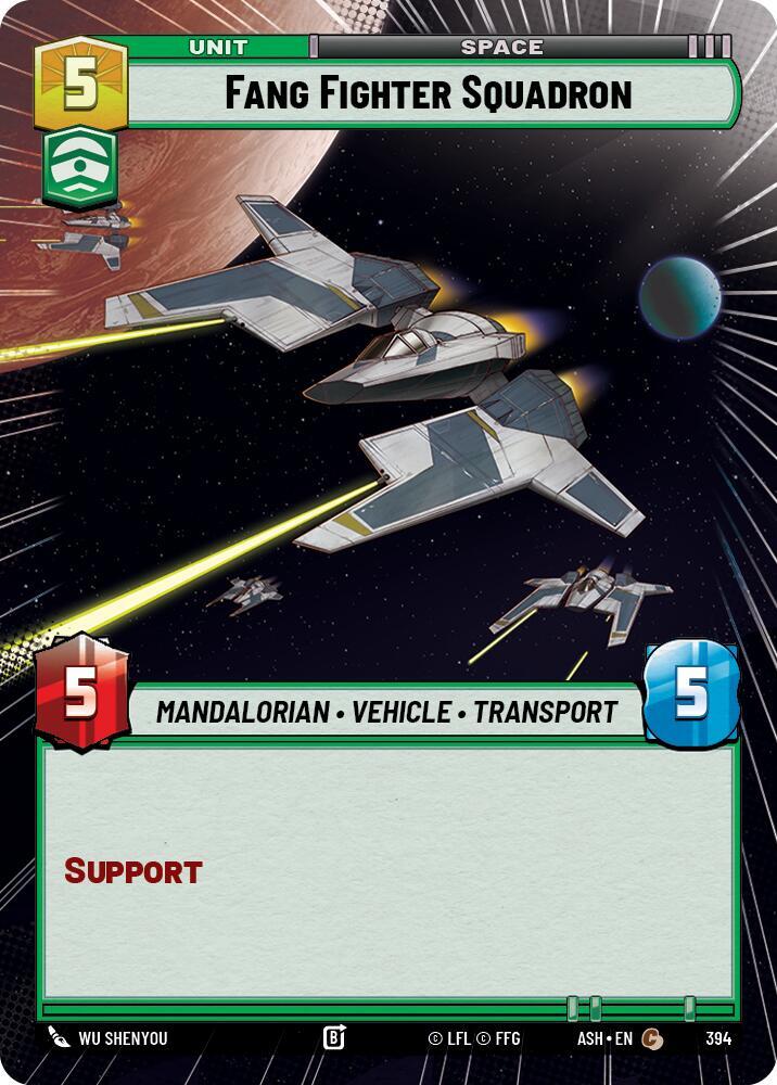Fang Fighter Squadron (Hyperspace) (Ashes of the Empire)(ASH-394)(C)