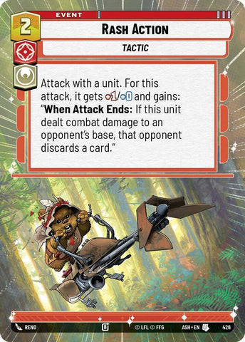 Rash Action (Hyperspace) (Ashes of the Empire)(ASH-426)(U)