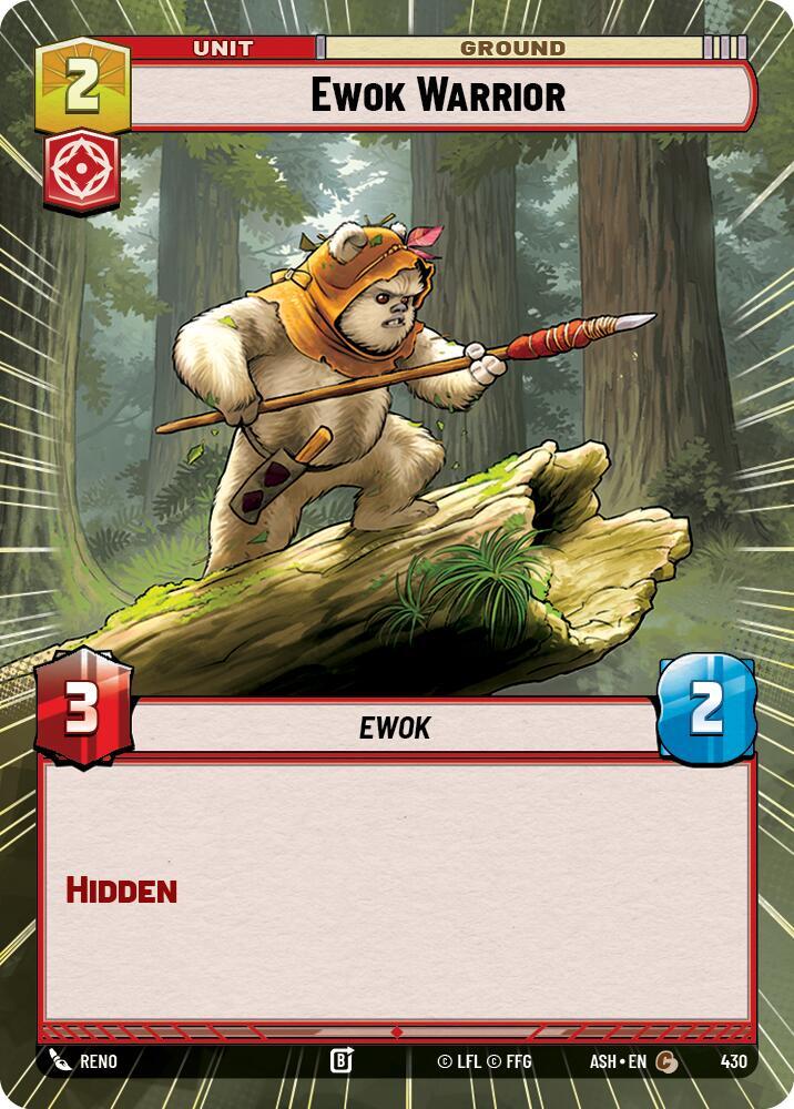 Ewok Warrior (Hyperspace) (Ashes of the Empire)(ASH-430)(C)