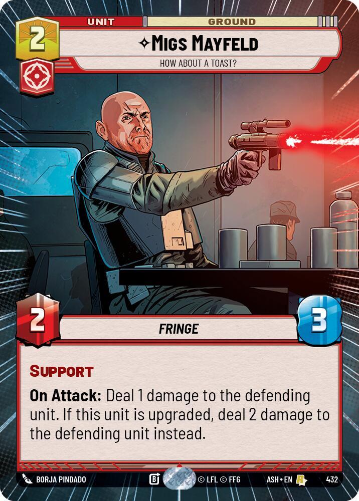 Migs Mayfeld - How About a Toast? (Hyperspace) (Ashes of the Empire)(ASH-432)(R)
