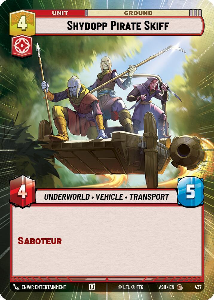 Shydopp Pirate Skiff (Hyperspace) (Ashes of the Empire)(ASH-437)(C)
