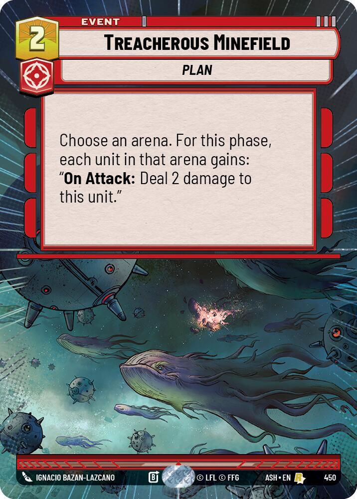 Treacherous Minefield (Hyperspace) (Ashes of the Empire)(ASH-450)(R)