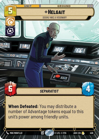 Helgait - Dooku Was a Visionary (Hyperspace) (Ashes of the Empire)(ASH-459)(R)