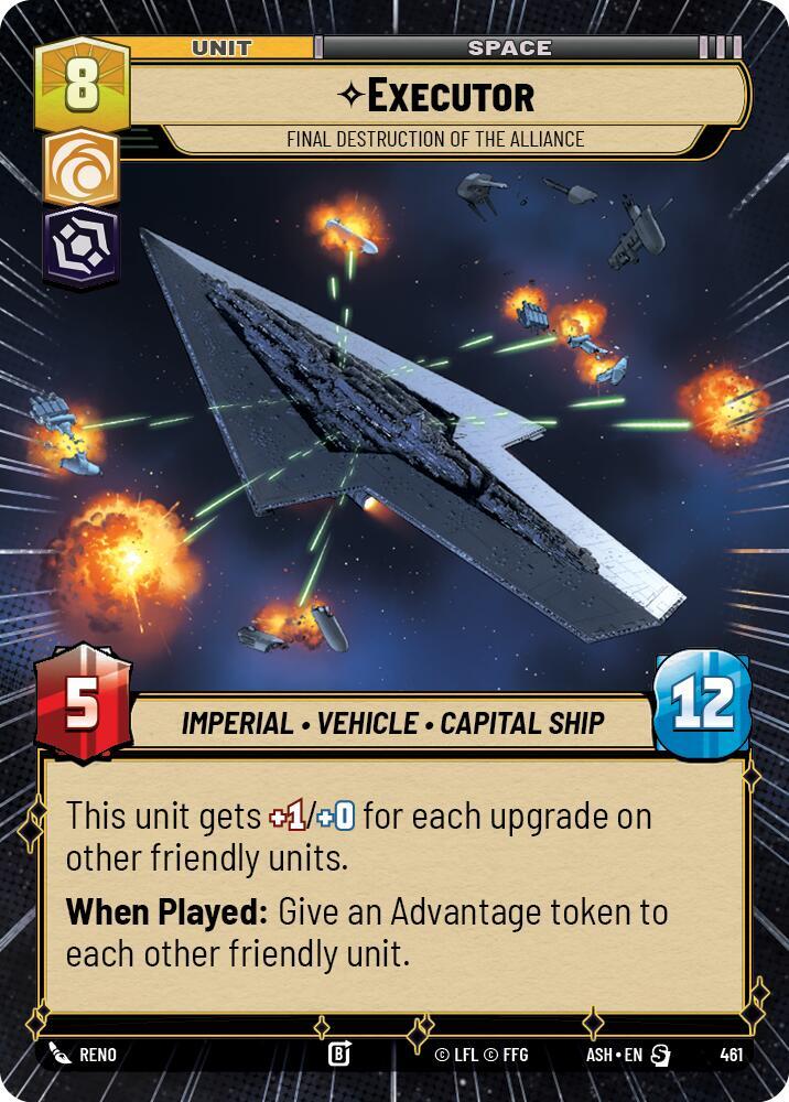 Executor - Final Destruction of the Alliance (Hyperspace) (Ashes of the Empire)(ASH-461)(S)