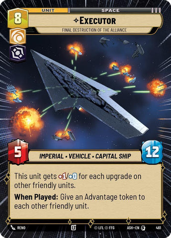 Executor - Final Destruction of the Alliance (Hyperspace) (Ashes of the Empire)(ASH-461)(S)
