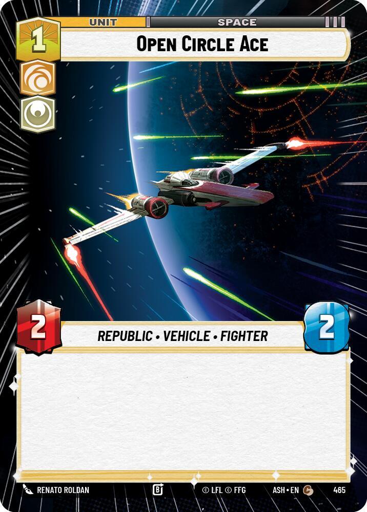 Open Circle Ace (Hyperspace) (Ashes of the Empire)(ASH-465)(C)