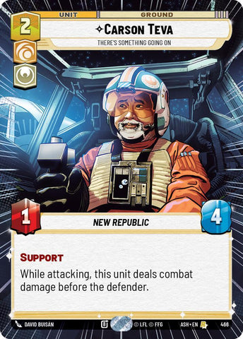Carson Teva - There's Something Going On (Hyperspace) (Ashes of the Empire)(ASH-466)(R)