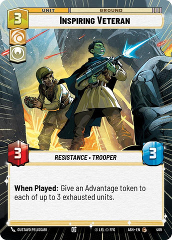 Inspiring Veteran (Hyperspace) (Ashes of the Empire)(ASH-469)(C)
