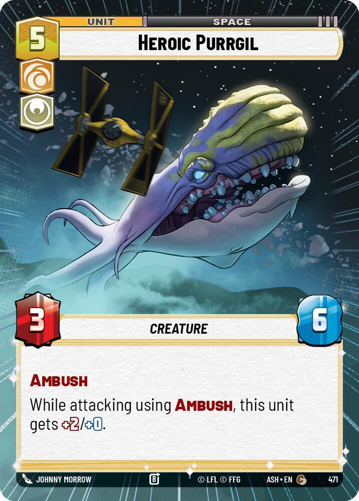 Heroic Purrgil (Hyperspace) (Ashes of the Empire)(ASH-471)(C)