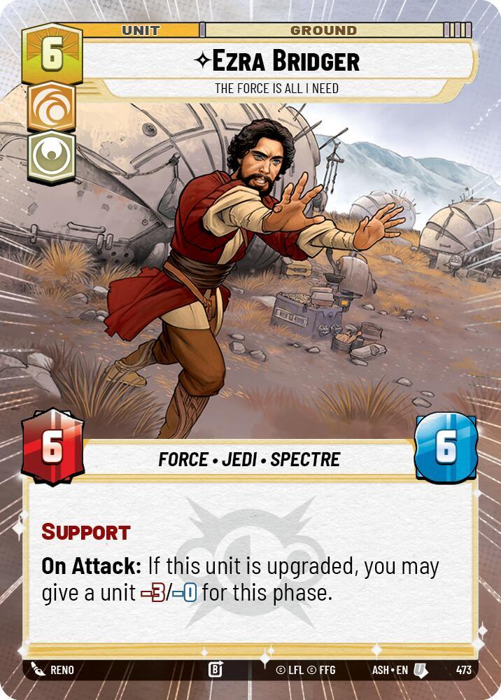Ezra Bridger - The Force is All I Need (Hyperspace) (Ashes of the Empire)(ASH-473)(U)