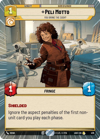 Peli Motto - You Bring the Cash? (Hyperspace) (Ashes of the Empire)(ASH-476)(R)